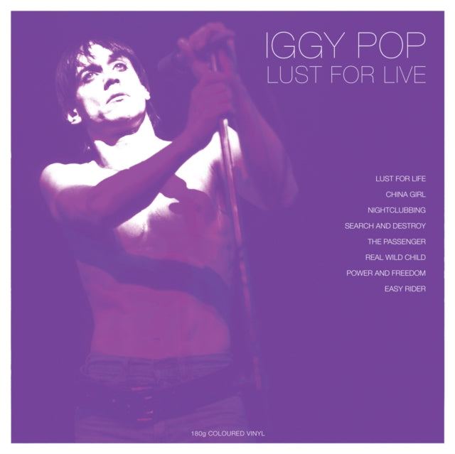 Iggy Pop - Lust For Live (White Vinyl) (Vinyl)