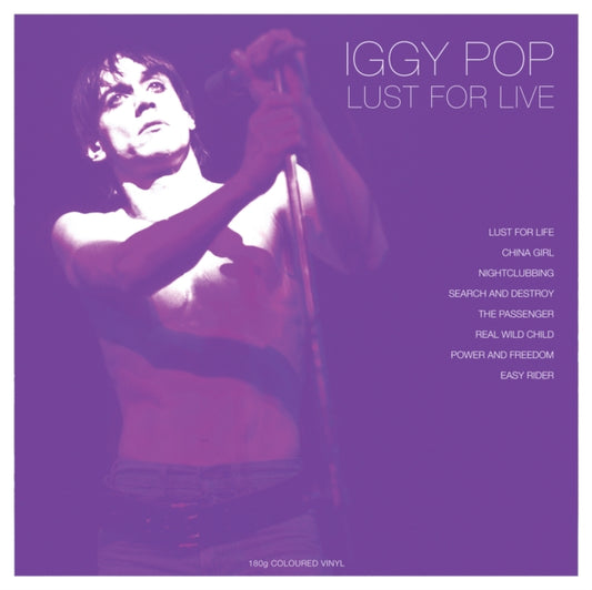 Iggy Pop - Lust For Live (White Vinyl) (Vinyl)