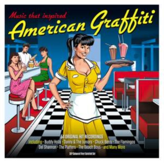 Various Artists - American Graffiti (Red/Blue/Yellow Vinyl) (Vinyl)