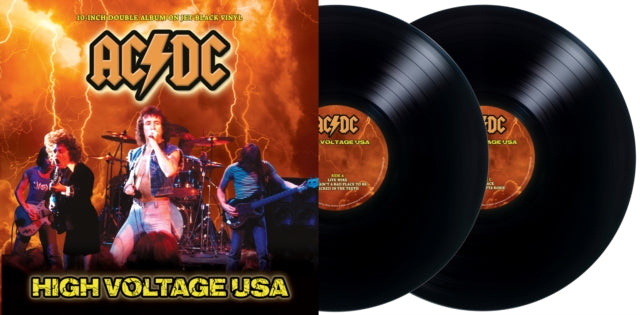 AC/DC - High Voltage USA (Jet Black Vinyl) (10 inch Single)