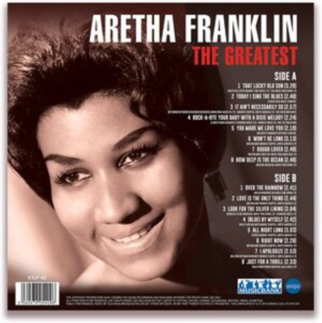 Aretha Franklin - The Greatest (Vinyl)