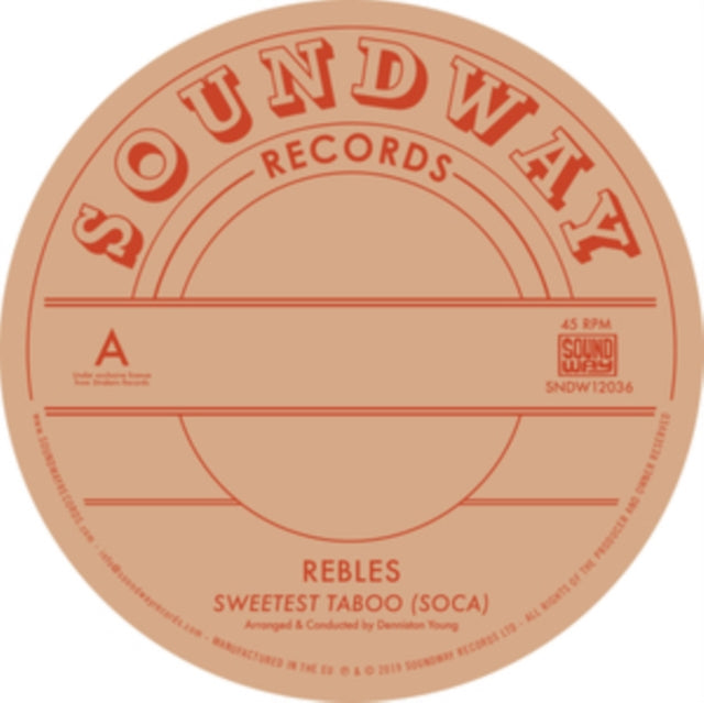 Rebles - Sweetest Taboo (Soca) (Vinyl Single)