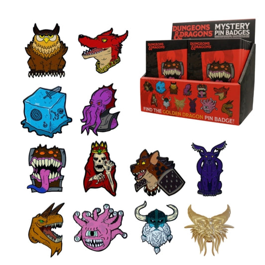 Dungeons & Dragons 50th Anniversary Mystery Pin Badge (Badge Pin Metal)