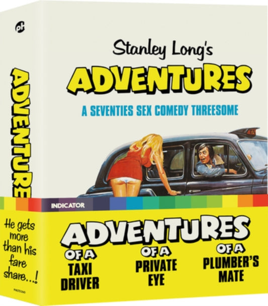 Stanley Longs Adventures: A Seventies Sex Comedy Threesome (Limited Edition) (Blu-ray)