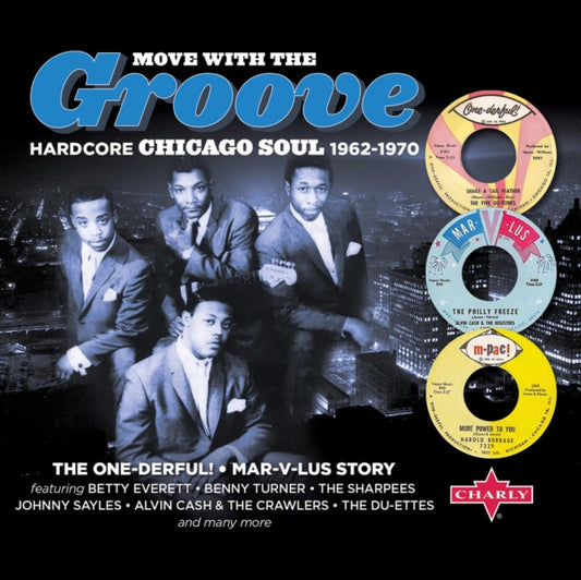 Various Artists - Move With The Groove (Hardcore Chicago Soul 1962-1970) (Deluxe Digibook) (CD)