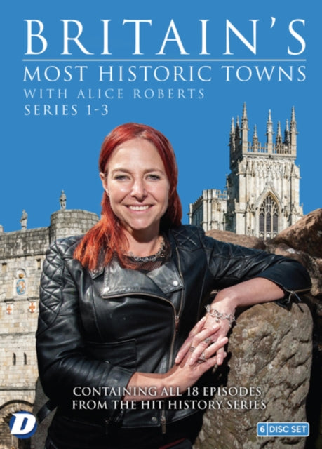 Britains Most Historic Towns With Alice Roberts: Series 1-3 (DVD)