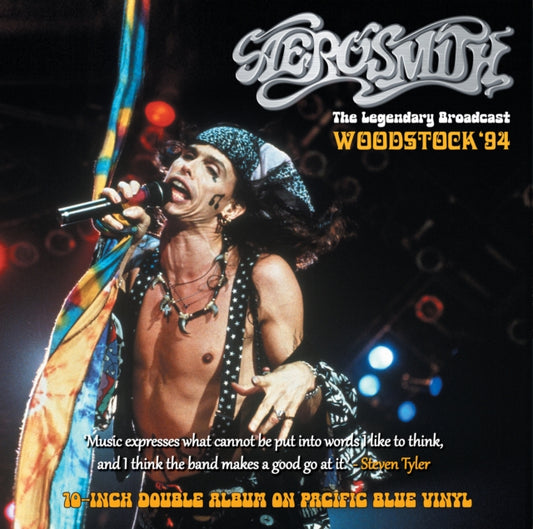 Aerosmith - Woodstock 94 (Pacific Blue Vinyl) (10 inch Single)