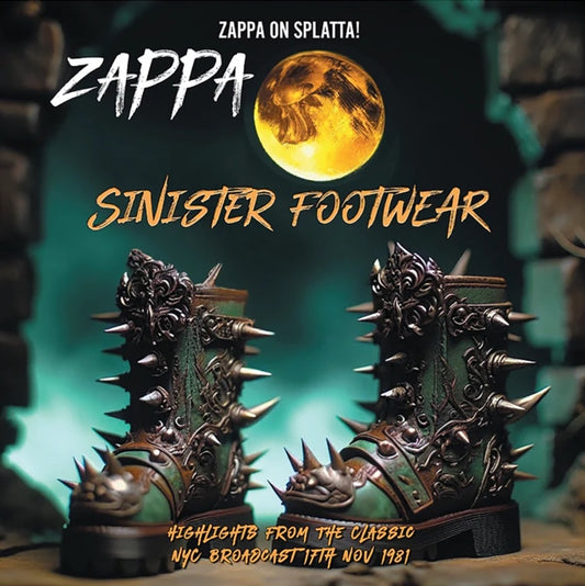 Frank Zappa - Sinister Footwear (Aqua/Green Splatter Vinyl) (12 Inch Single)