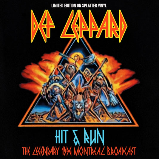 Def Leppard - Hit & Run (Orange & Aqua Splatter Vinyl) (Vinyl)