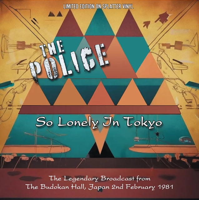 The Police - So Lonely In Tokyo (Green/Yellow Vinyl) (12 inch Single)