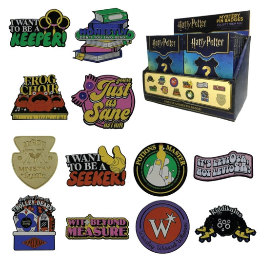 Harry Potter Mystery Pin Badge (Badge Pin Metal)