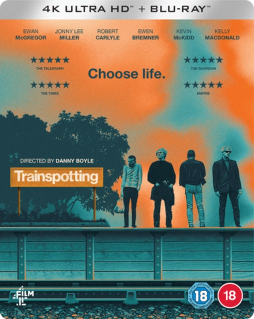 Trainspotting Limited Edition Steelbook - (Blu-ray 4K)