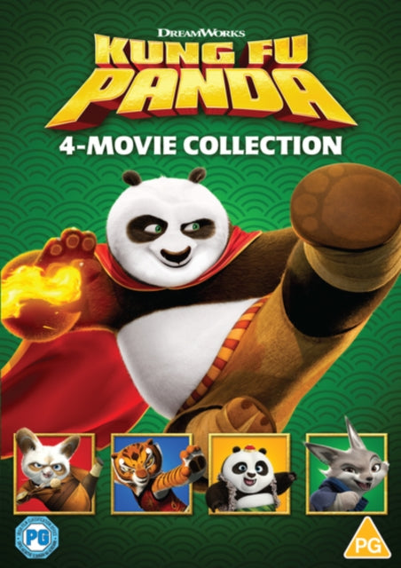Kung Fu Panda 4 Movie Collection (DVD)