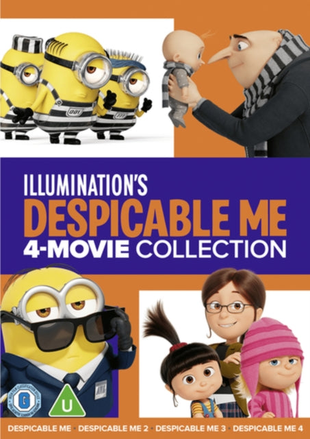 Despicable Me 1-4 (DVD)