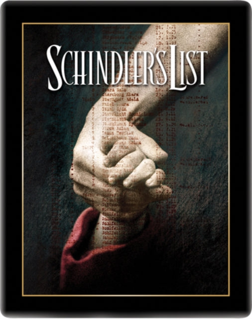 Schindler's List: Theatrical Poster (Steelbook) (2026) (Blu-ray 4K)