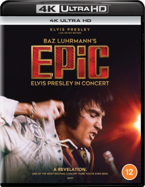 Epic Elvis Presley In Concert (Blu-ray 4K)