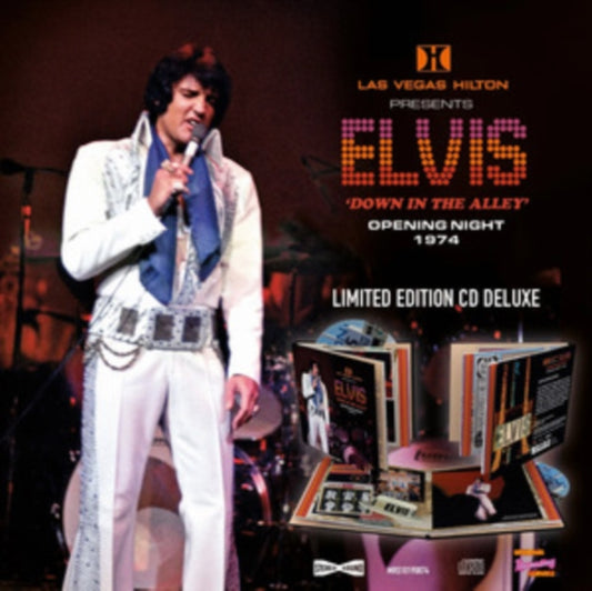 Elvis Presley - Las Vegas - Down In The Alley Opening Night 1974 (CD + Book)