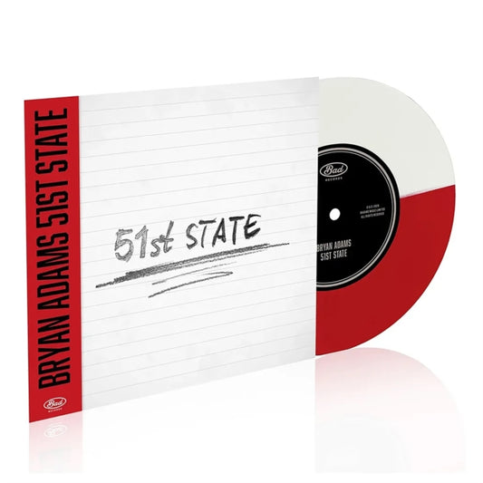 Bryan Adams - 51st State (Red/White Vinyl) (Vinyl)