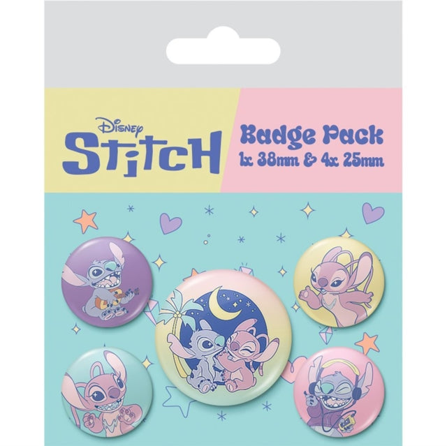 Lilo & Stitch - Lilo & Stitch (Planetary) Badge Pack (Badge Pack)
