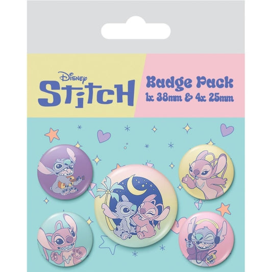 Lilo & Stitch - Lilo & Stitch (Planetary) Badge Pack (Badge Pack)