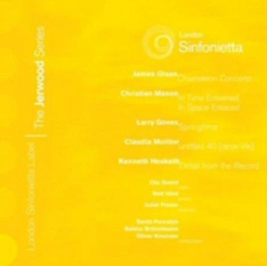 London Sinfonietta / Oliver Knu - Jerwood Series 6 (CD)
