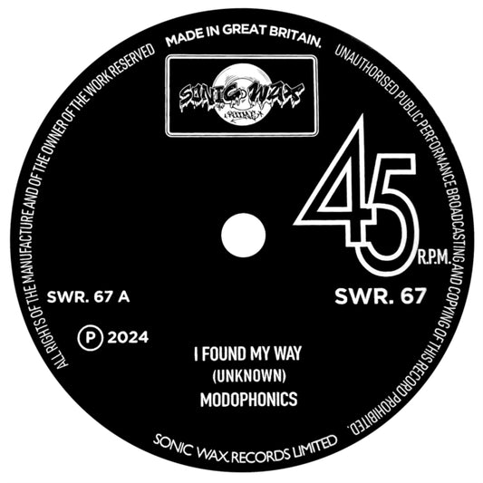 Modophonics - I Found My Way (Vinyl Single)