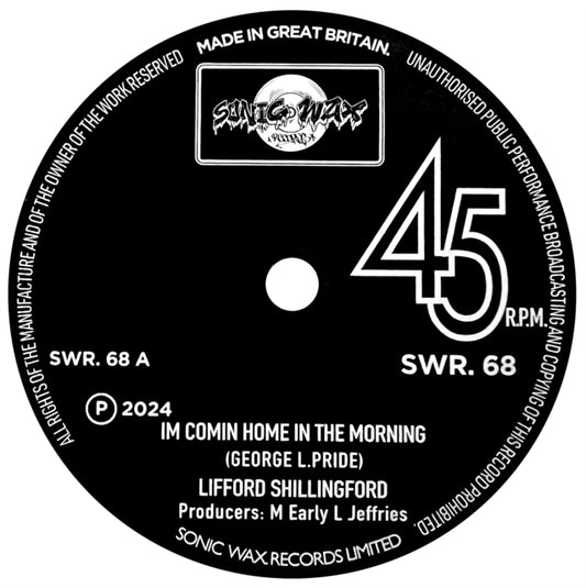 Lifford Shillingford - Im Comin Home In The Morning (Vinyl Single)