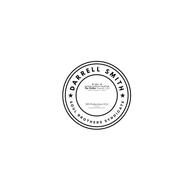 Soul Brothers Syndicate Feat Darrell Smith - The Drifter (Vocal) / The Drifter (Instrumental) (Vinyl Single)