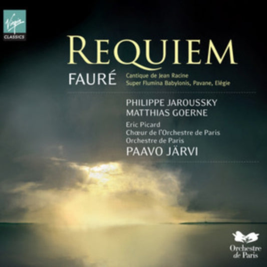 Jaroussky/Paris Or & Ch/Jarvi - Faure/Requiem Cantique De Jean Racine (CD)