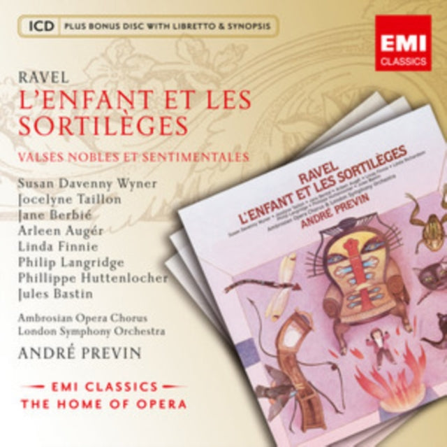 Previn / London Symphony Orchestra - Ravel: LEnfant Et Les Sortileges-Complete (CD)
