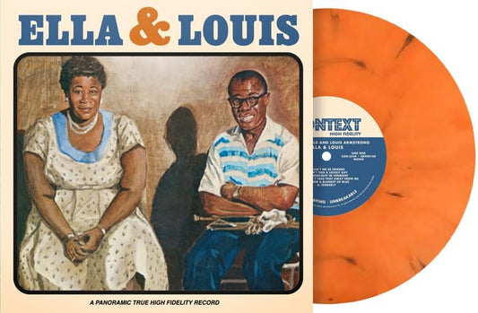 Ella Fitzgerald And Louis Armstrong - Ella And Louis (Orange Marble Vinyl) (Vinyl)