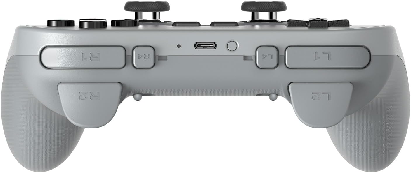 8BitDo Pro 3 Bluetooth Gamepad (Grey) (Compatible With Nintendo Switch 1 & 2  And PC)