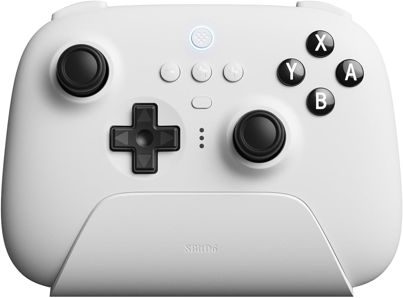 8BitDo Ultimate Bluetooth & 2.4G Controller with Charging Dock - White (PC & Switch) (Nintendo Switch)