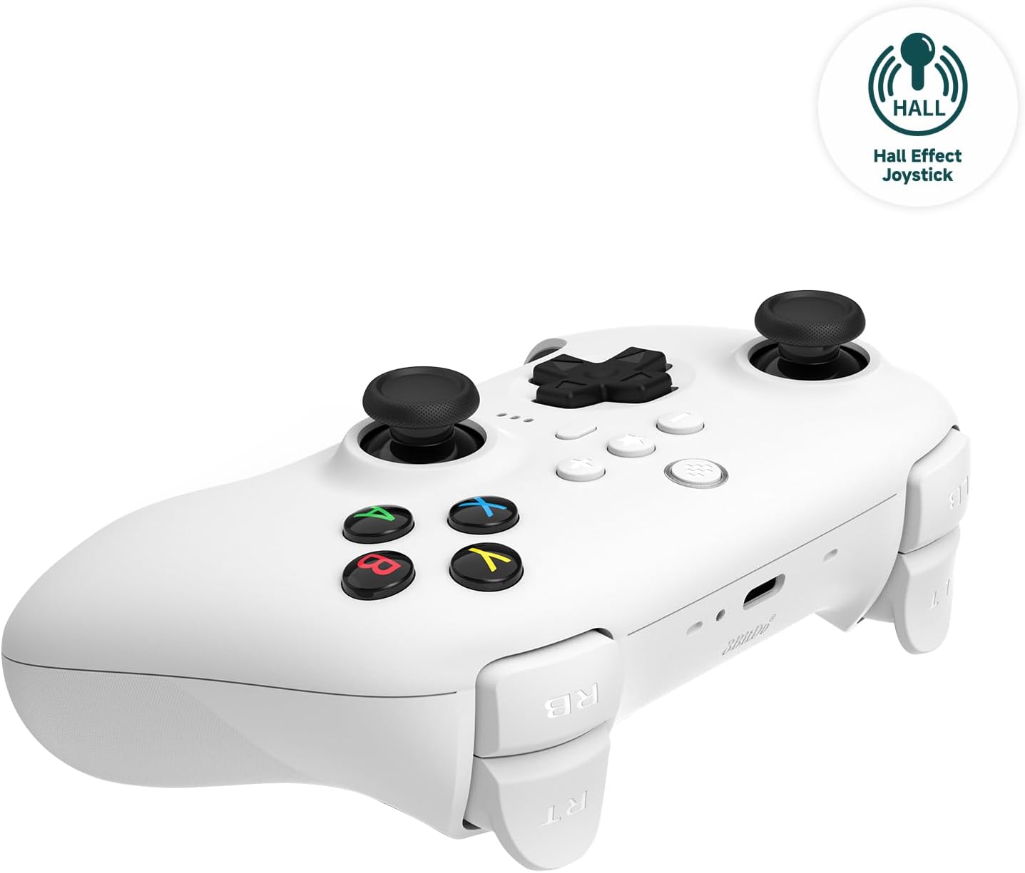 8BitDo Ultimate 2.4G Controller Hall Effect - White (PC)