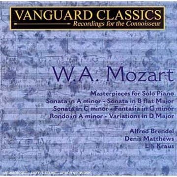 Brendel / Matthews / Kraus - Mozart / Piano Masterpieces K330 333 & 475 (CD)
