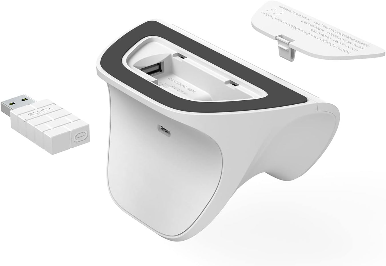 8BitDo Ultimate Bluetooth & 2.4G Controller with Charging Dock - White (PC & Switch) (Nintendo Switch)