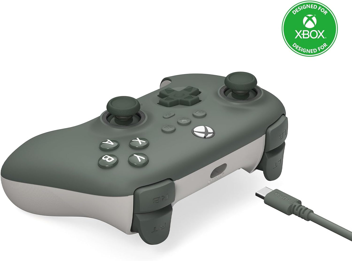 8BitDo Ultimate C Wired Controller For Xbox (Dark Green) (Compatible with Xbox Series X, Xbox One & PC)