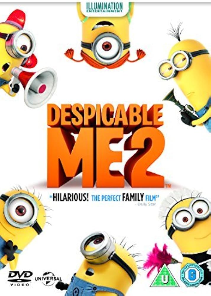 Despicable Me 2 (2013) (DVD) (Second-hand)