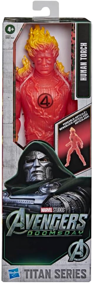 Marvel Titan Series - Avengers Doomsday - Human Torch (Toys)
