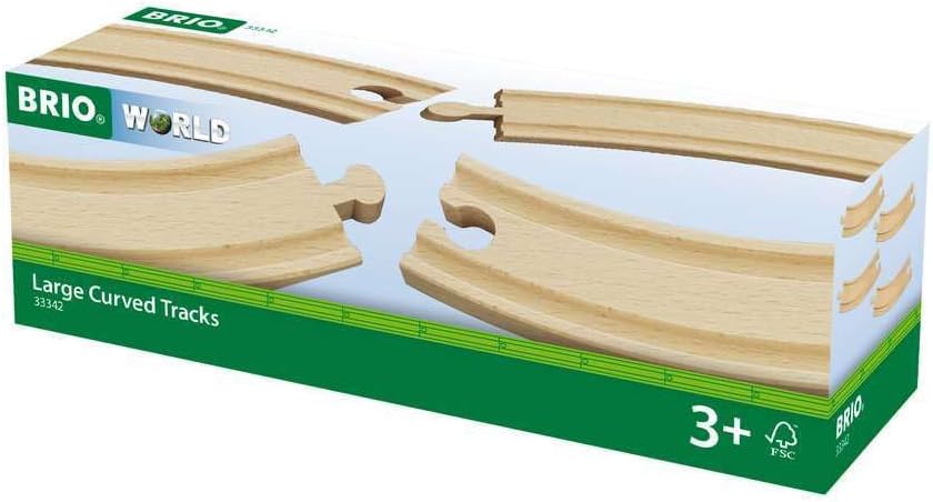 BRIO - Large Curved Tracks (Toys)
