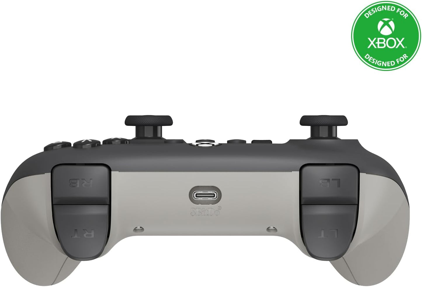 8BitDo Ultimate C - Dark Grey - Wired Controller (Compatible With Xbox Series X, Xbox One & PC)