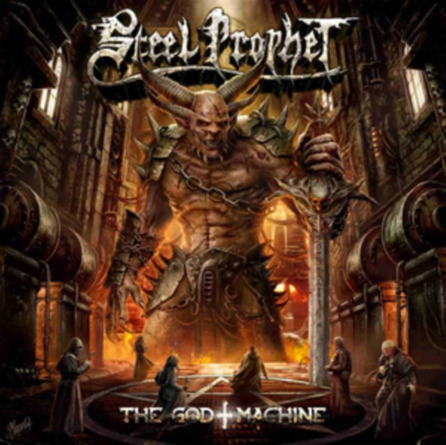 Steel Prophet - The God Machine (Red / Black Splatter Vinyl) (Vinyl)
