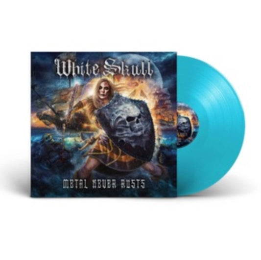White Skull - Metal Never Rusts (Curacao Vinyl) (Vinyl)