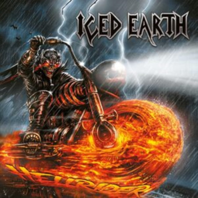 Iced Earth - Hellrider / I Walk Among You (Orange/Yellow/Silver Vinyl) (Vinyl)