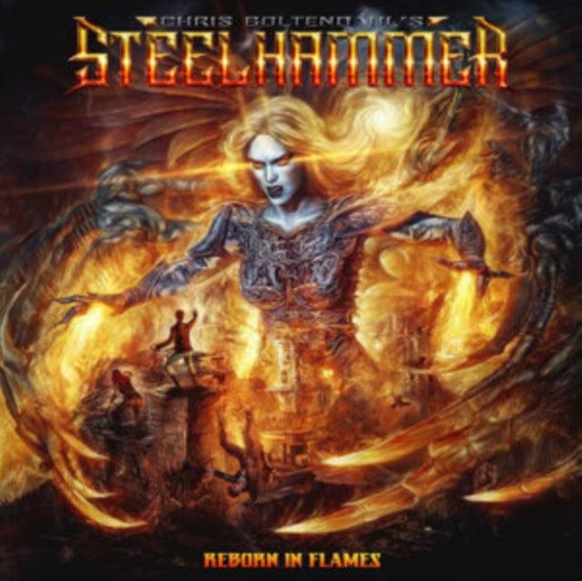 Chris Bohltendahls Steelhammer - Reborn In Flames (Sun Yellow Vinyl) (Vinyl)