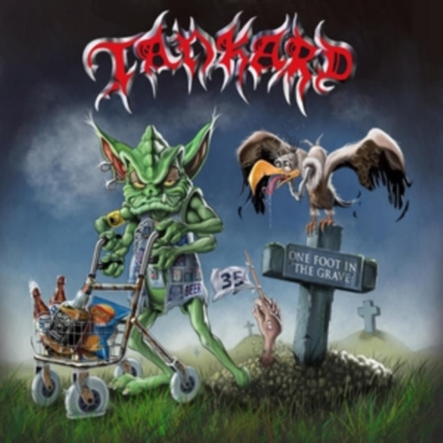 Tankard - One Foot In The Grave (Black/Red/White Vinyl) (Vinyl)