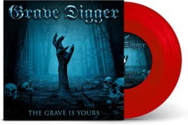 Grave Digger - The Grave Is Yours (Transparent Red Vinyl) (7 inch Single)