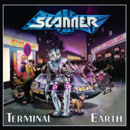 Scanner - Terminal Earth (Blue Transparent Vinyl) (Vinyl)