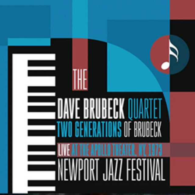 Dave Brubeck Quartet - Two Generations Of Brubeck - Live At The Apollo Theater, NY, 1973 - Newport Jazz Festival (CD)