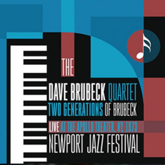 Dave Brubeck Quartet - Two Generations Of Brubeck - Live At The Apollo Theater, NY, 1973 - Newport Jazz Festival (CD)